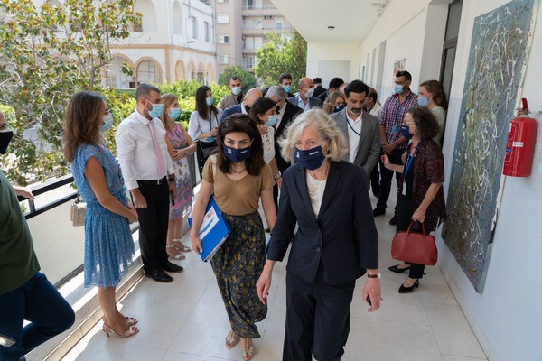 In Beirut UNESCO ADG hands over rehabilitated schools and universities renews support to heritage and arts 